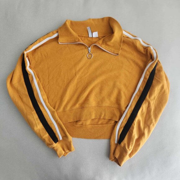 Divided Tops - H&M Quarter Zip Sweatshirt